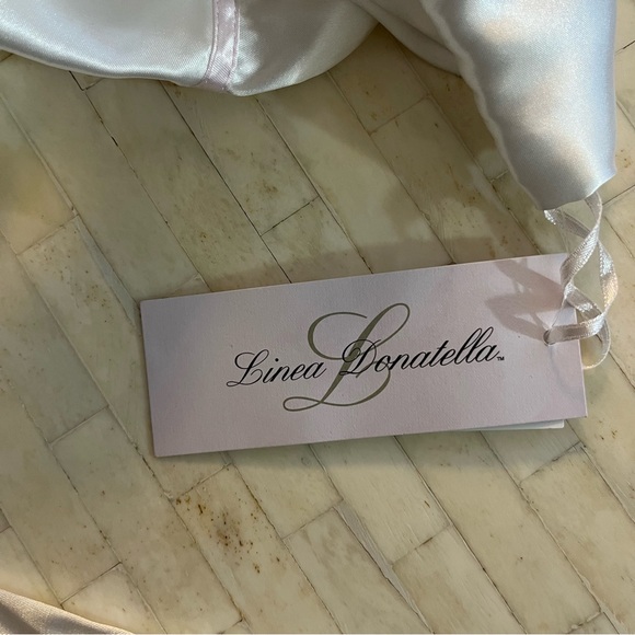 Bridesmaid Satin Robe with Tie Waist size S/M - Picture 7 of 9